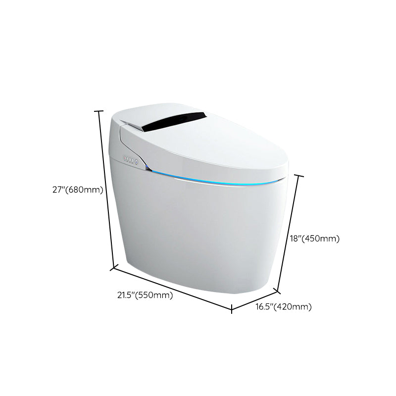 Modern Style One Piece Toilet White Urine Toilet for Bathroom