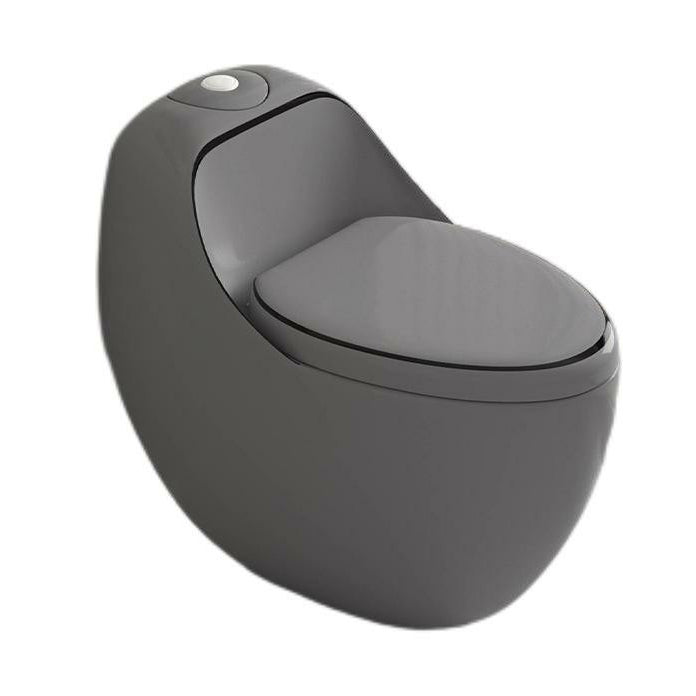 Contemporary 1 Piece Flush Toilet Floor Mounted Urine Toilet for Bathroom