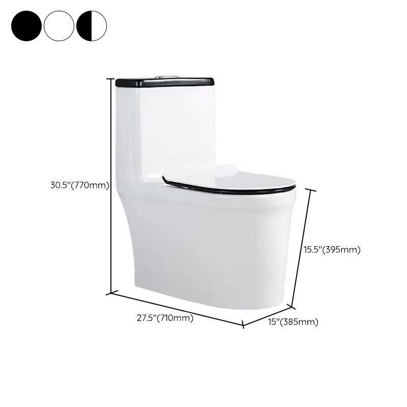 Modern 1 Piece Toilet Bowl Floor Mounted Urine Toilet for Bathroom