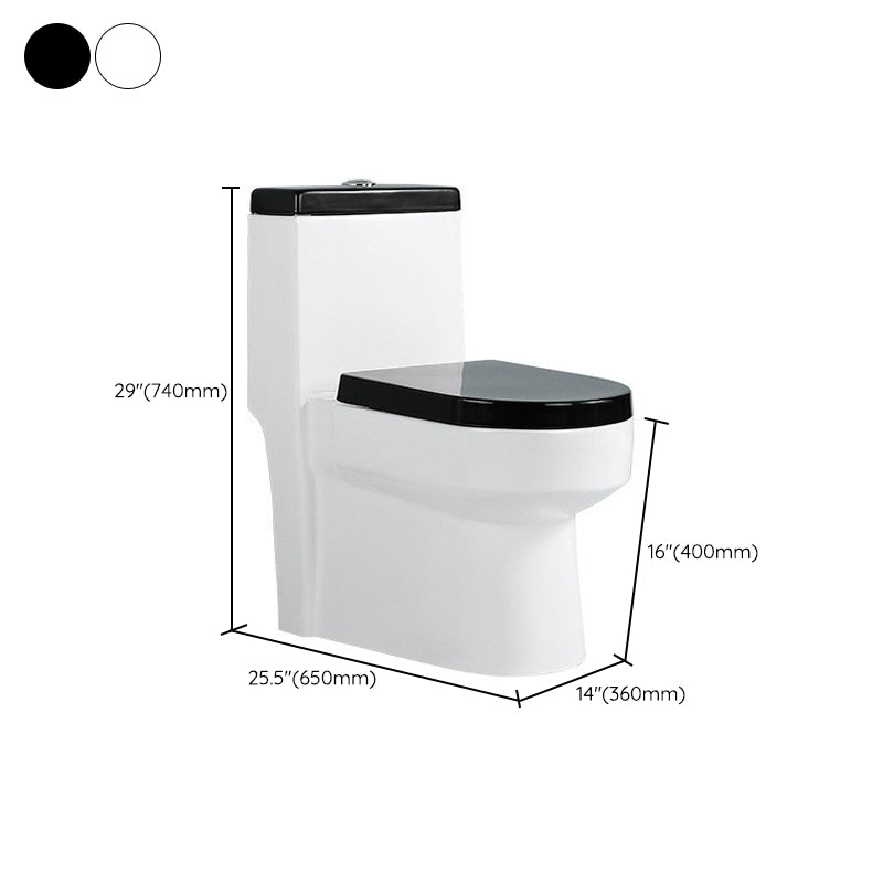 Modern 1 Piece Toilet Bowl Floor Mounted Urine Toilet for Bathroom