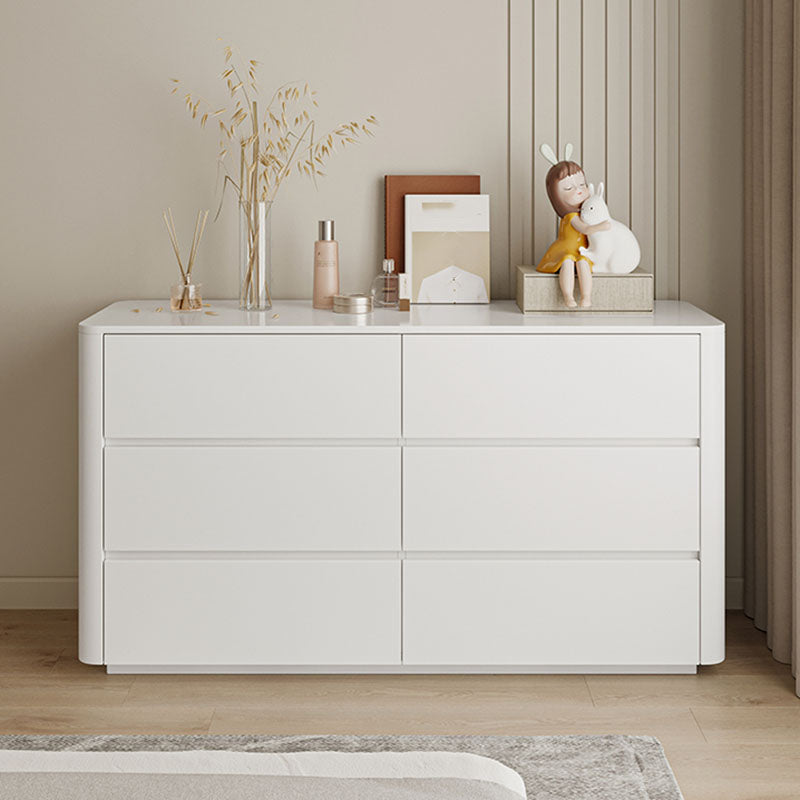 Modern Storage Chest Manufactured Wood Dresser with 5/6 Drawers , 15.6-inch W