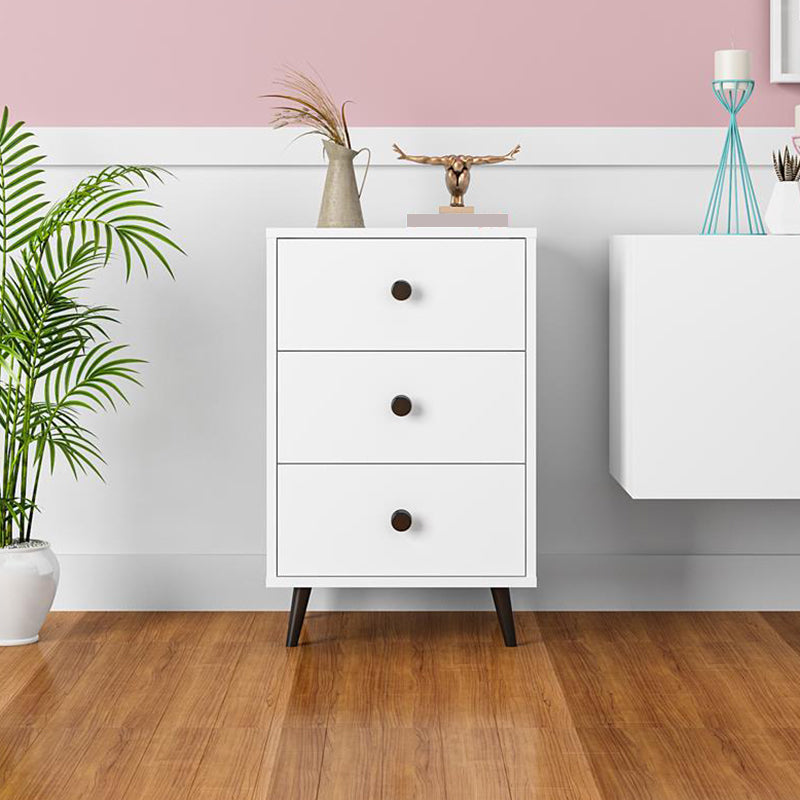 Contemporary Vertical Lingerie Chest Wood Storage Chest Dresser for Home Office