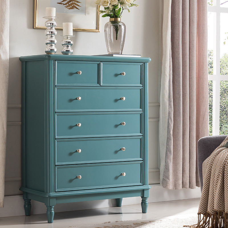 Coastal Double Dresser Ash Storage Chest Dresser with Drawers for Bedroom