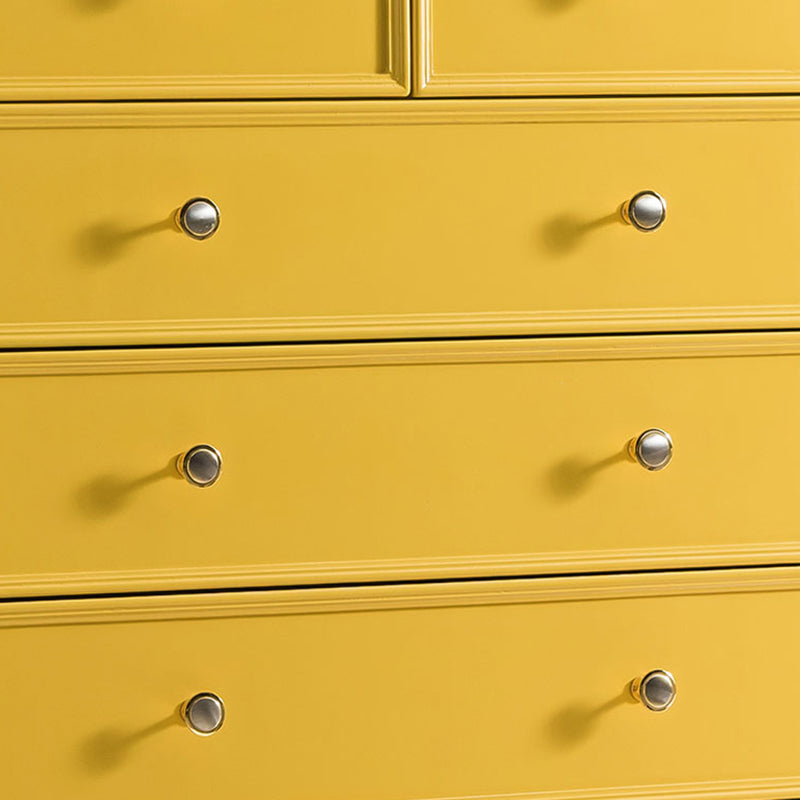 Coastal Double Dresser Ash Storage Chest Dresser with Drawers for Bedroom