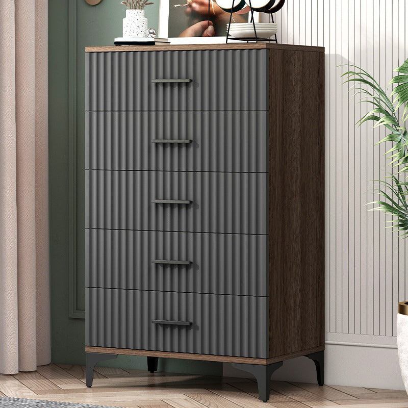 Contemporary Lingerie Chest Wood Storage Chest Dresser for Home