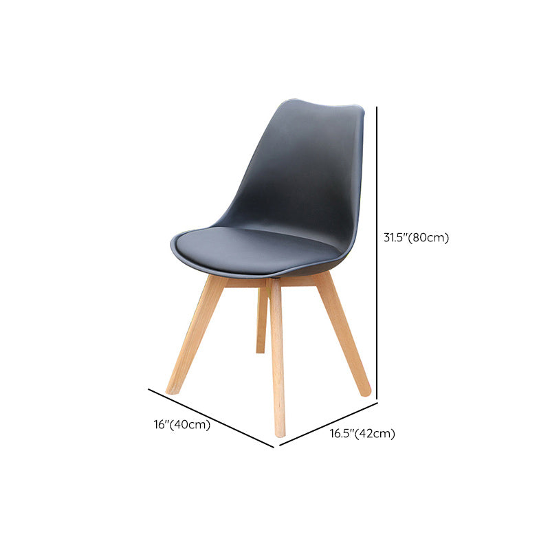 Stacking Dining Armchair Contemporary Plastic Patio Arm Chair