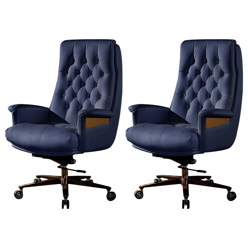 Fixed Arms Swivel Chair Modern Adjustable Seat Height Chair with Wheels