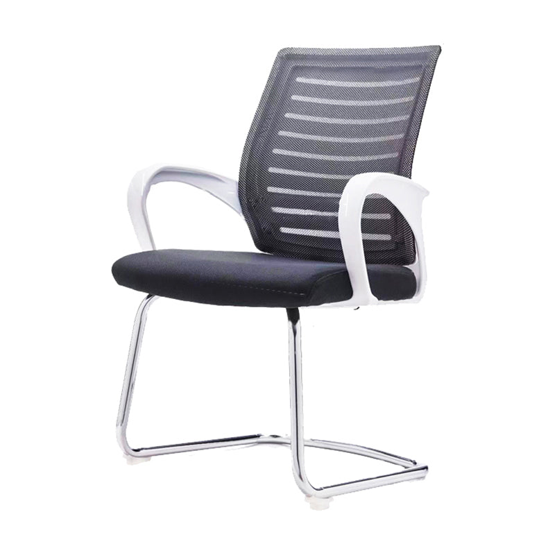 Modern Style Office Chair Mid-Back Ergonomic Desk Chair with Arm