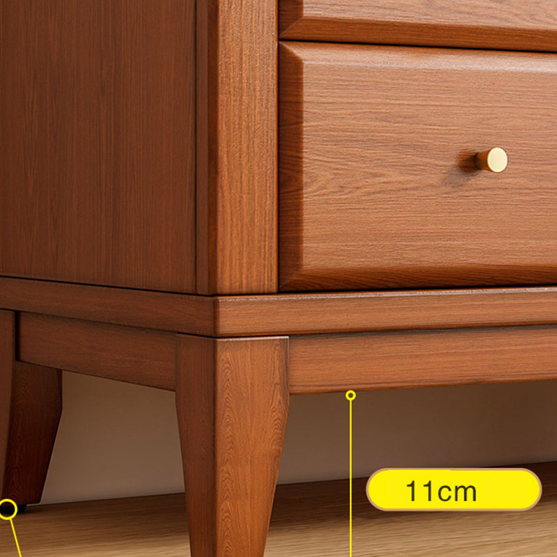 Modern Wood Bookcase Floating Doors Included Bookshelf with Shelves