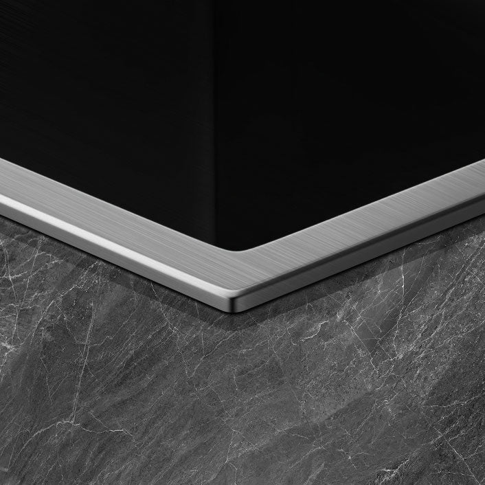 Modern Kitchen Double Basin Black Kitchen Sink with Soundproofing