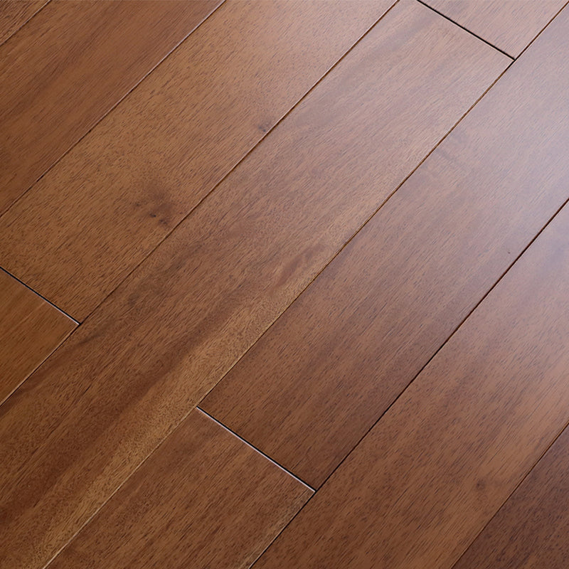 Modern Tile Flooring Solid Wood Click Lock Smooth Floor Planks