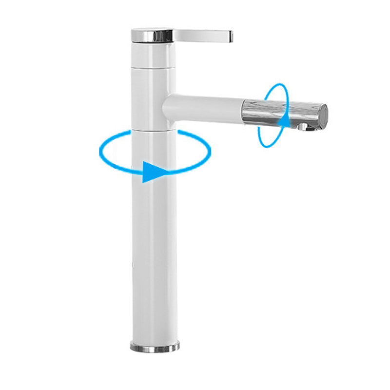 Glam Centerset Faucets Single Lever Handle Faucet for Bathroom