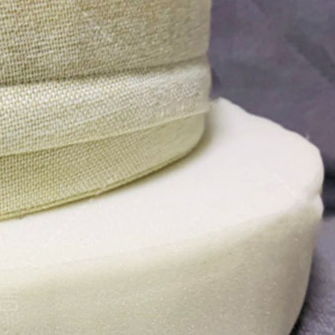 Modern Pouf Ottoman Cotton Upholstered Flower Printed Round Ottoman