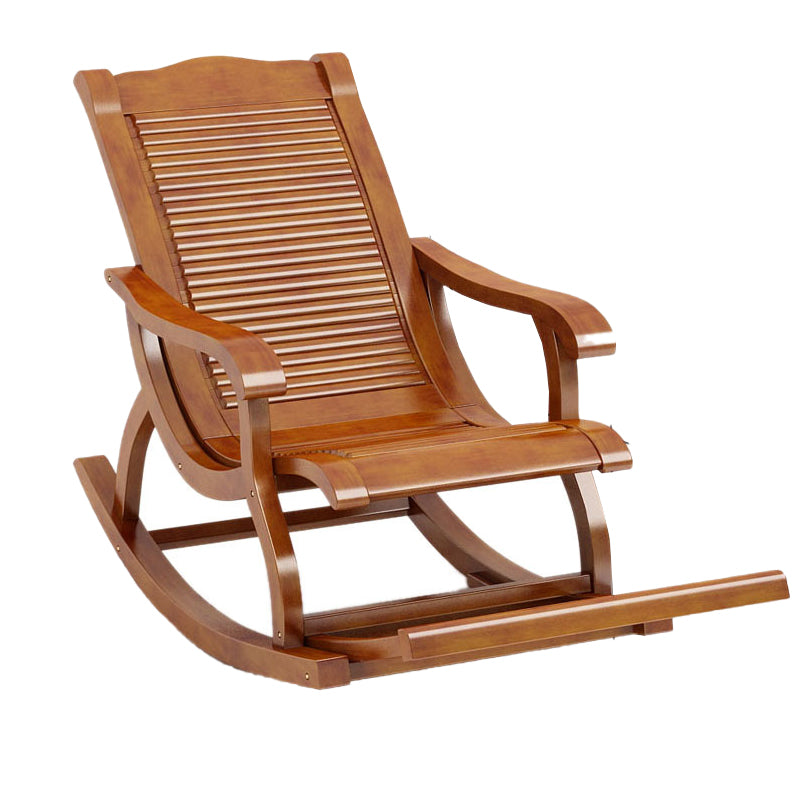 Chinese Solid Wood Lazy Sofa Chair Home Rocking Chair for Living Room