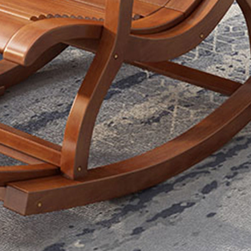 Chinese Solid Wood Lazy Sofa Chair Home Rocking Chair for Living Room
