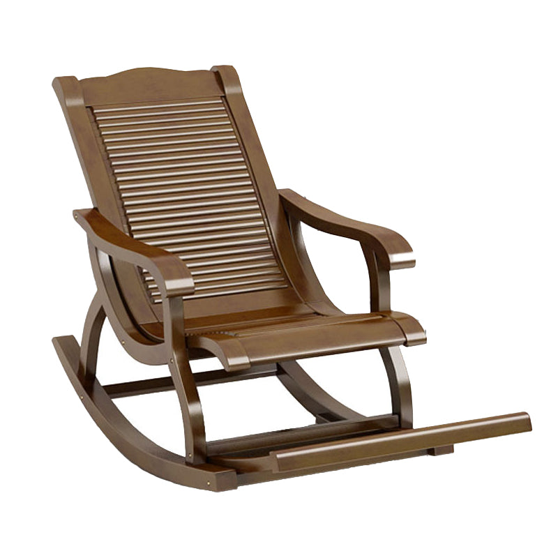 Chinese Solid Wood Lazy Sofa Chair Home Rocking Chair for Living Room