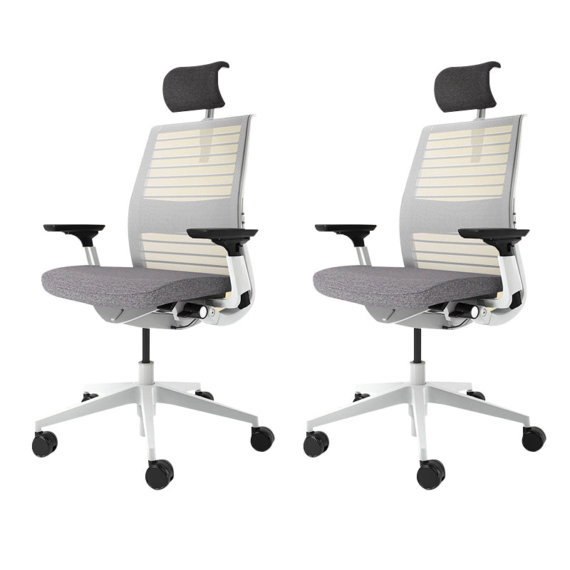 Modern Office Chair Adjustable Seat Height Swivel Chair with Wheels
