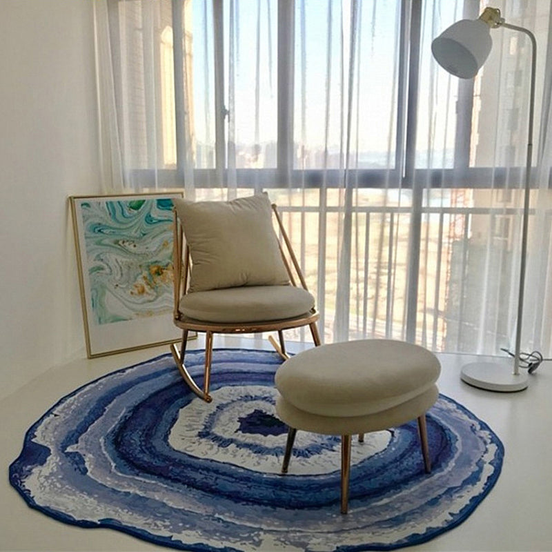 Glam Indoor Sofa Rocking Chair Lazy Rocking Chair with Cushion