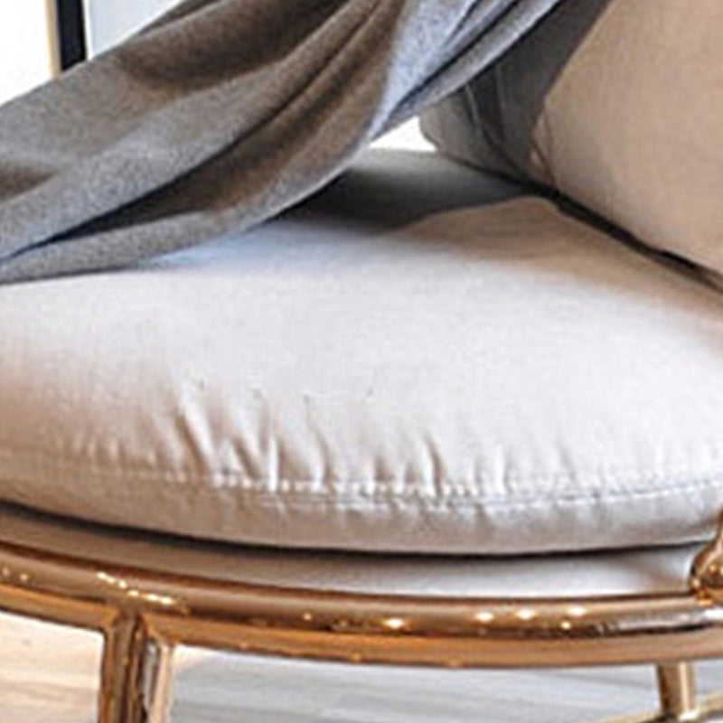 Glam Indoor Sofa Rocking Chair Lazy Rocking Chair with Cushion