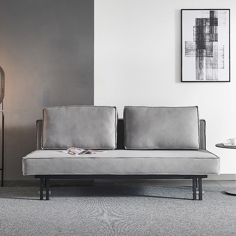 Contemporary Futon Sleeper Sofa Bed Fabric Armless Futon Frame