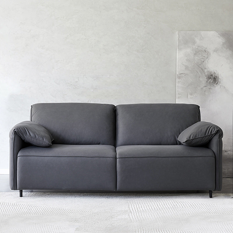 Contemporary Convertible Sofas Cushion Back Futon Sleeper Sofa Bed