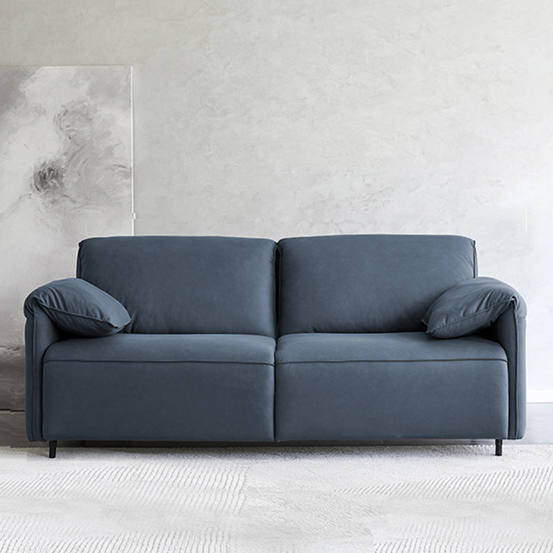 Contemporary Convertible Sofas Cushion Back Futon Sleeper Sofa Bed