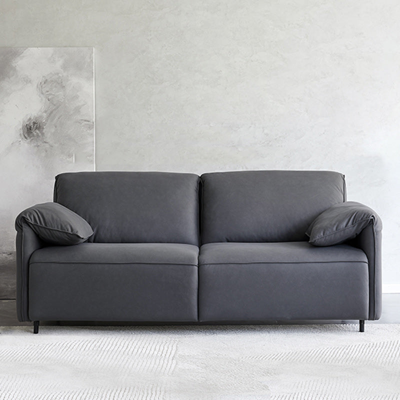 Contemporary Convertible Sofas Cushion Back Futon Sleeper Sofa Bed