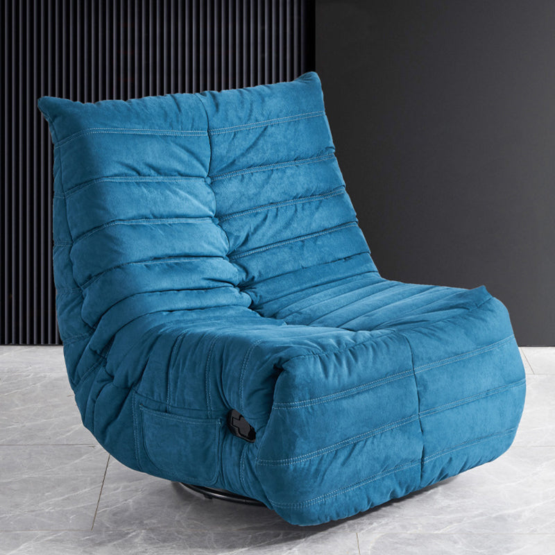 Manual-Push Botton Recliner Traditional Fabric Pushback Recliner