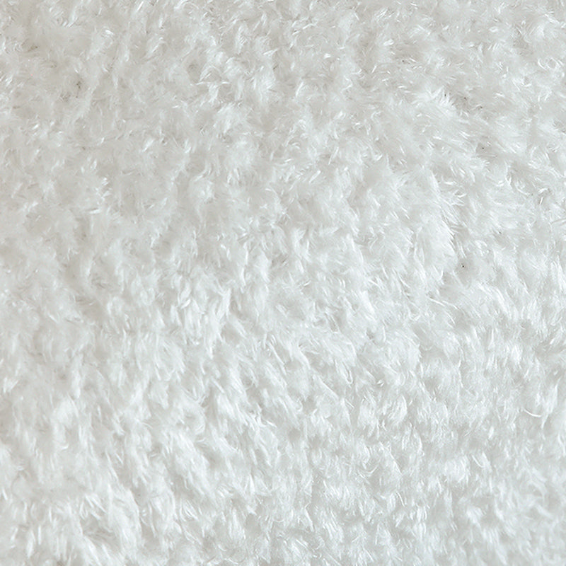 Solid Color Armless Lounge Chair Pillow Back Bedroom Side Chair