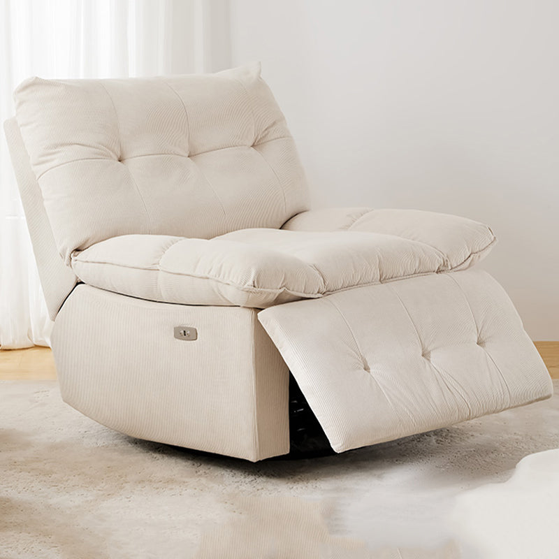 Modern & Contemporary Standard Recliner Rocking Corduroy Recliner Chair