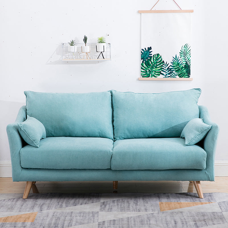 Modern Sofa with 2 Pillows Living Room Charles Of London Seating