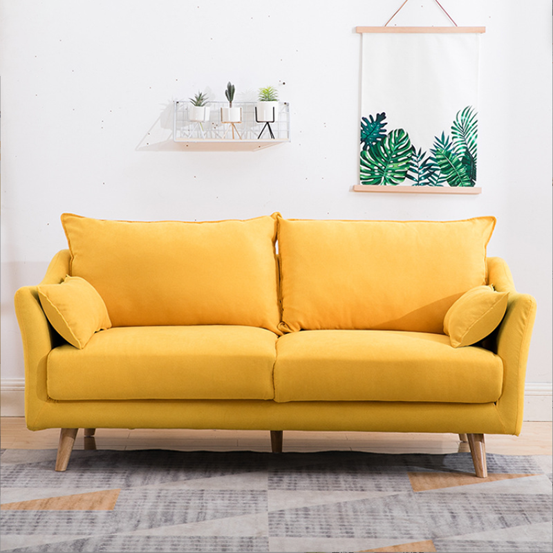 Modern Sofa with 2 Pillows Living Room Charles Of London Seating