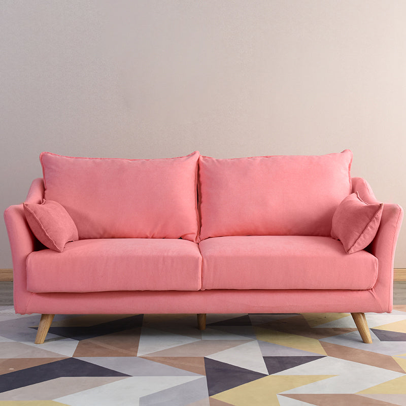 Modern Sofa with 2 Pillows Living Room Charles Of London Seating