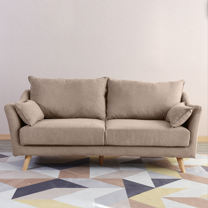 Modern Sofa with 2 Pillows Living Room Charles Of London Seating