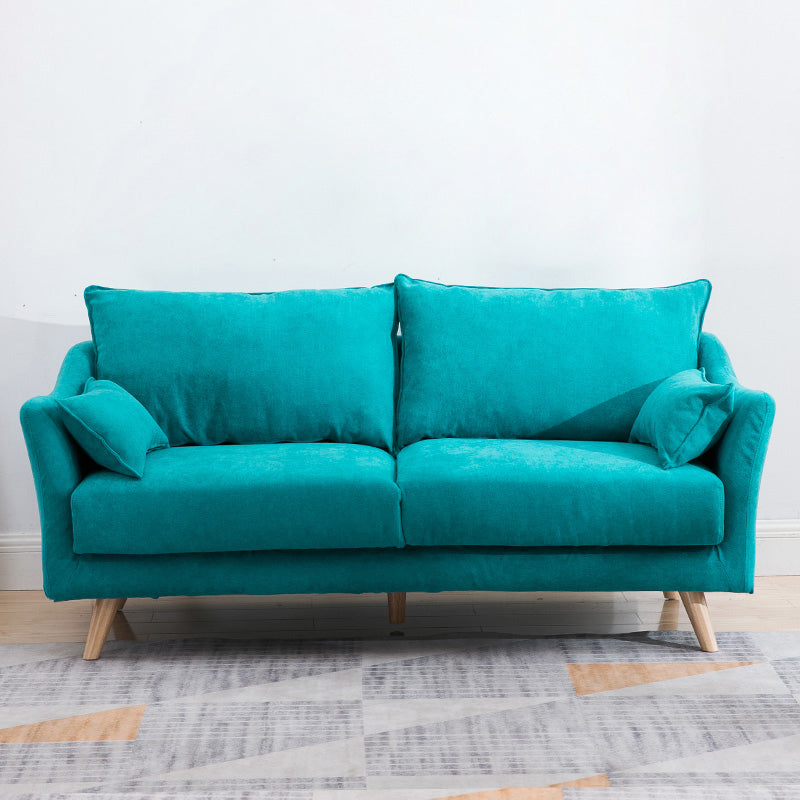 Modern Sofa with 2 Pillows Living Room Charles Of London Seating