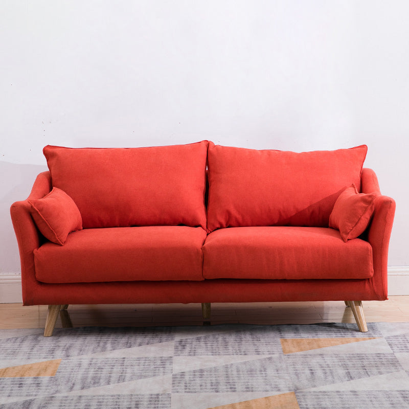 Modern Sofa with 2 Pillows Living Room Charles Of London Seating