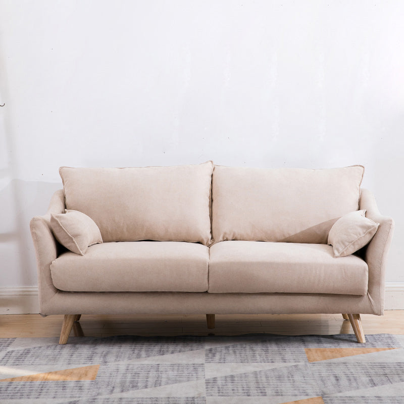 Modern Sofa with 2 Pillows Living Room Charles Of London Seating