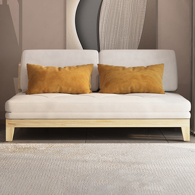 Scandinavian Style Futon Sleeper Sofa Bed Foldable Convertible Sofas