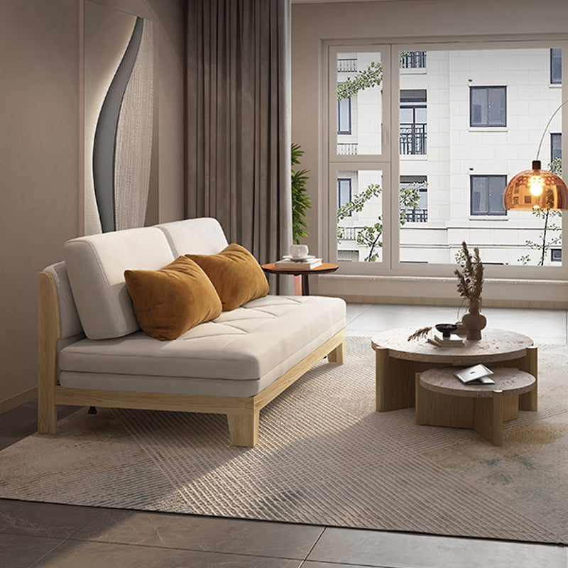 Scandinavian Style Futon Sleeper Sofa Bed Foldable Convertible Sofas