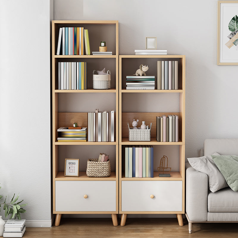 19.69" Long 1 - Drawer Accent Chest Wooden Chest with Shelves