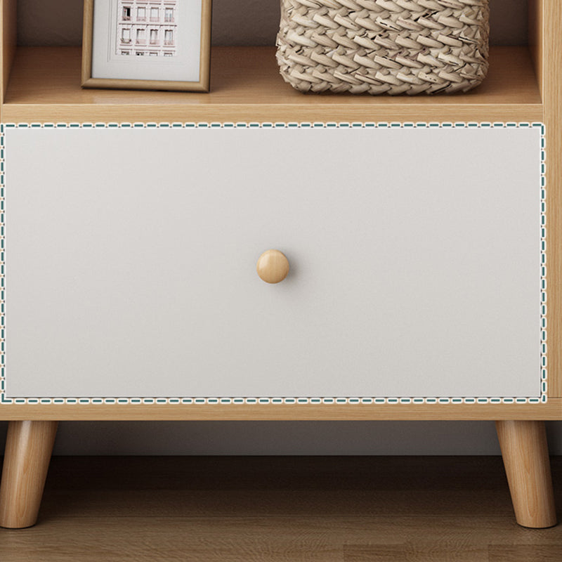 19.69" Long 1 - Drawer Accent Chest Wooden Chest with Shelves