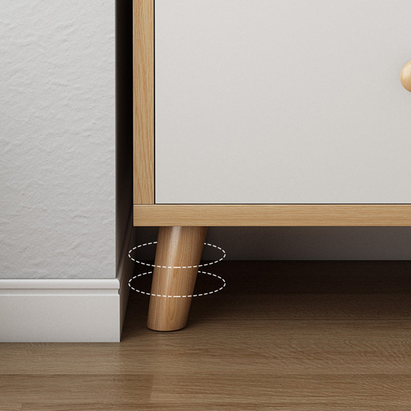 19.69" Long 1 - Drawer Accent Chest Wooden Chest with Shelves