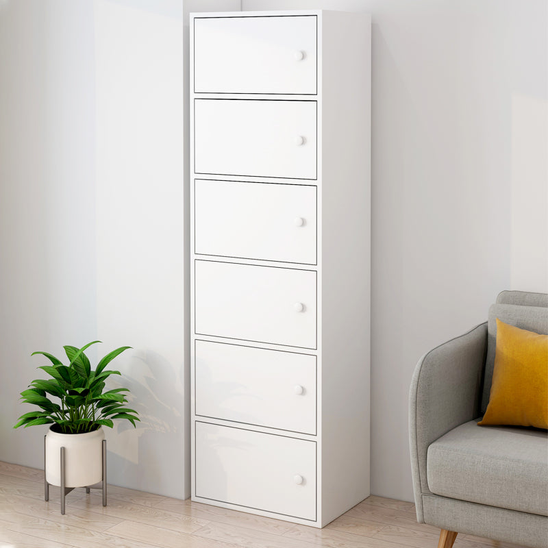 Modern Wooden Accent Cabinet Knobs Handle Design Storage Cabinet