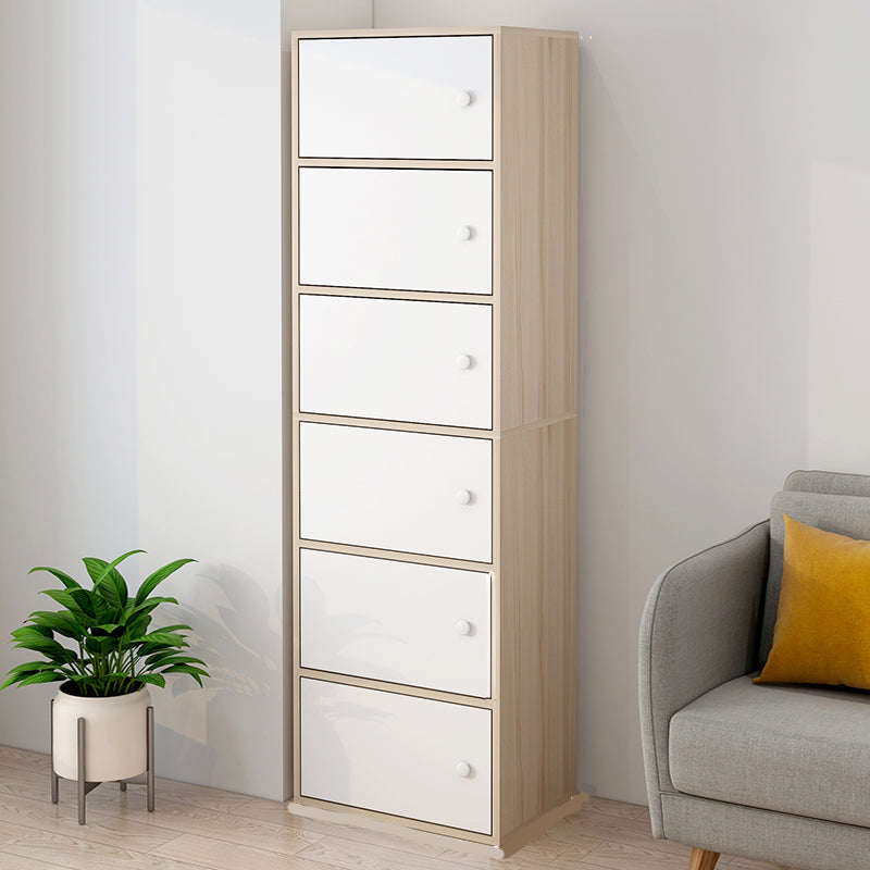 Modern Wooden Accent Cabinet Knobs Handle Design Storage Cabinet
