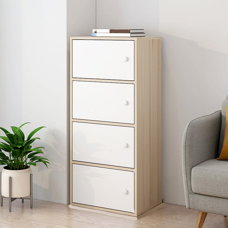 Modern Wooden Accent Cabinet Knobs Handle Design Storage Cabinet
