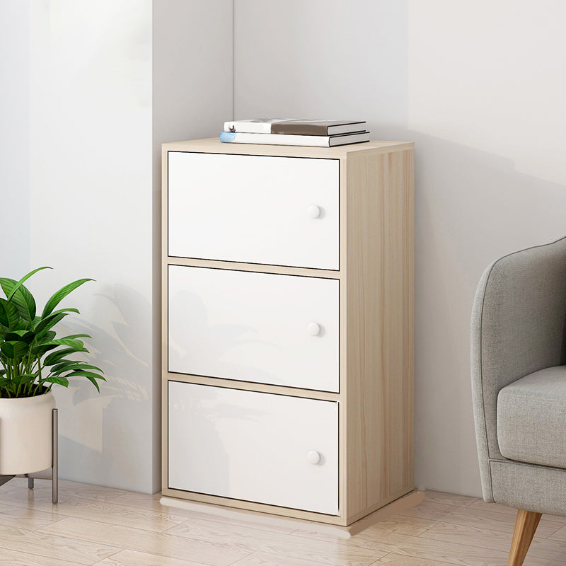 Modern Wooden Accent Cabinet Knobs Handle Design Storage Cabinet