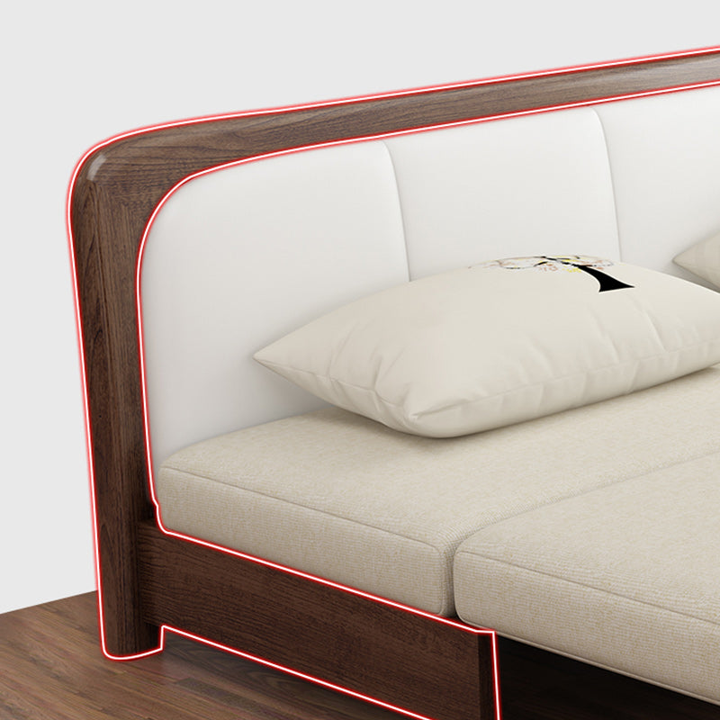 Contemporary Futon Sleeper Sofa Bed Pillow Included Futon Frame in White