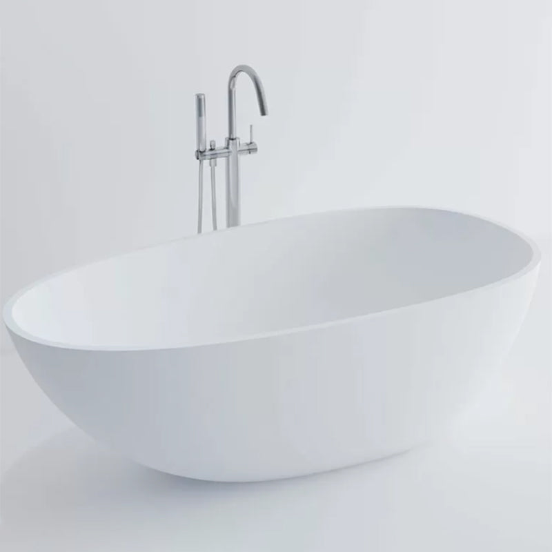 Freestanding Soaking Bathtub Antique Finish Back to Wall Bath Tub