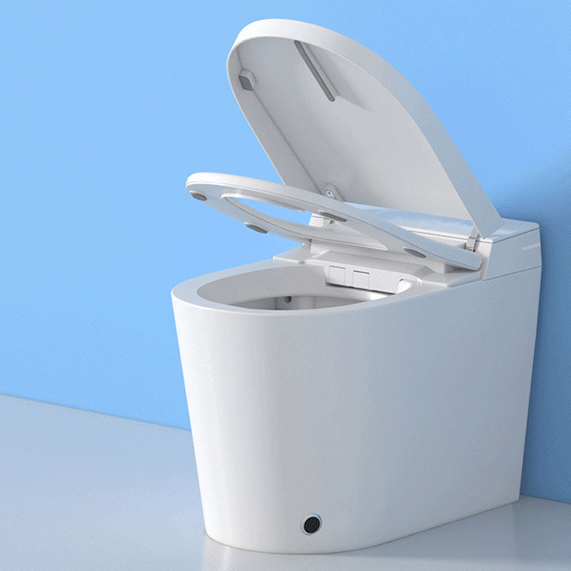 Contemporary Flush Toilet Floor Mounted One-Piece Toilet Porcelain Urine Toilet