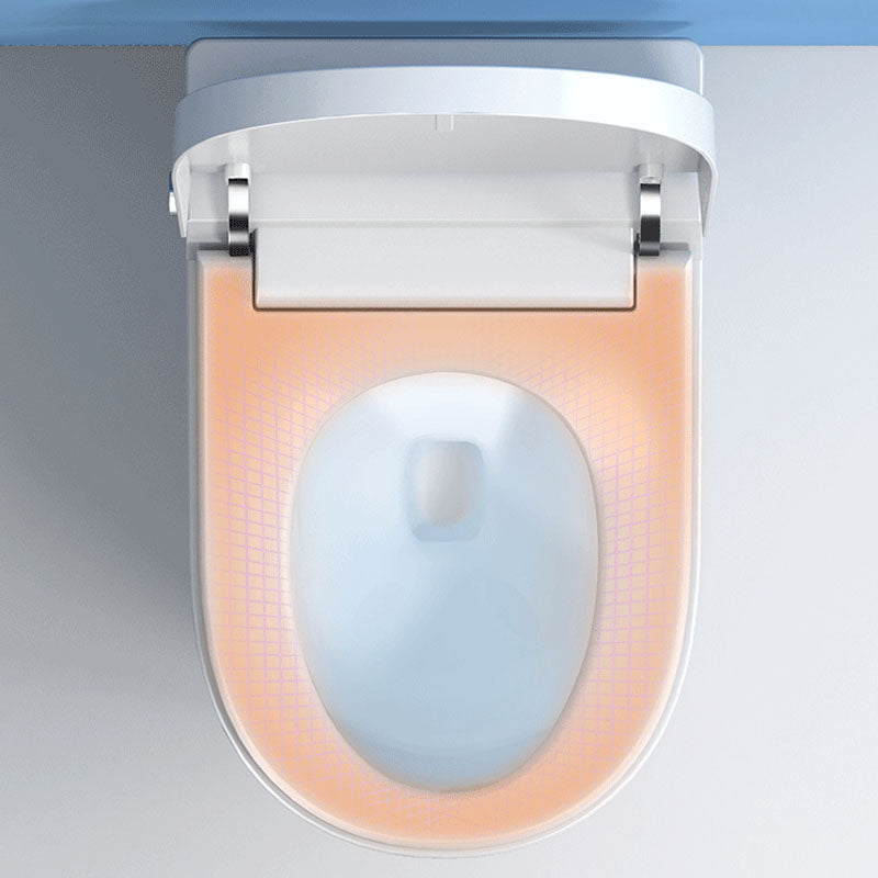 Contemporary Flush Toilet Floor Mounted One-Piece Toilet Porcelain Urine Toilet